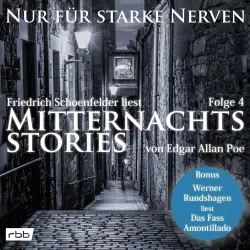Cover - E. A. Poe - Nur für starke Nerven - Folge 4 - Mitternachtsstories von E. A. Poe