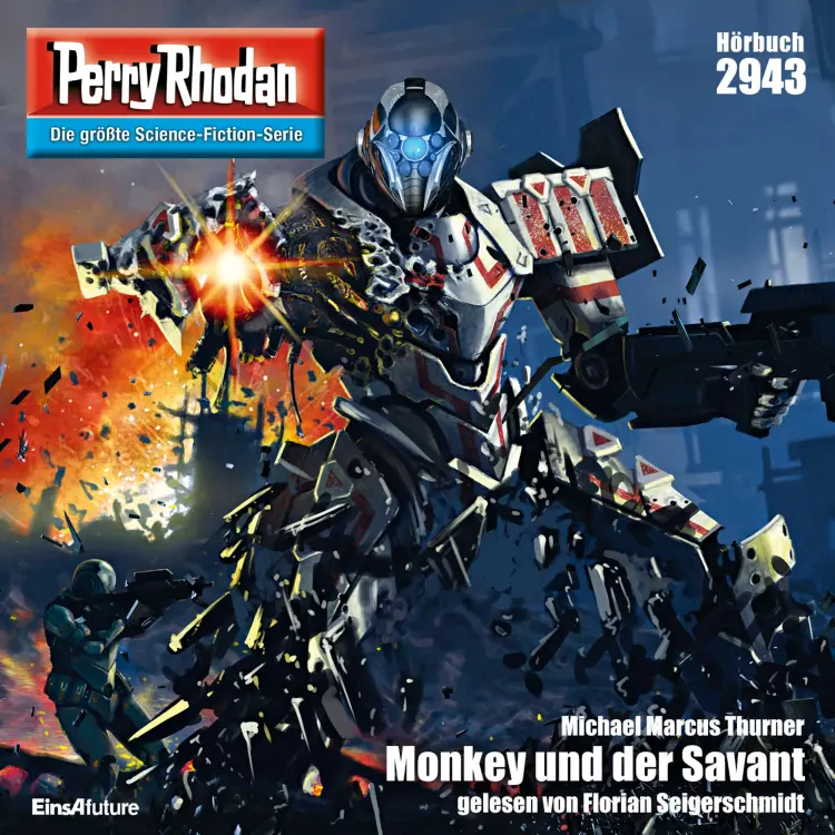 Cover von Michael Marcus Thurner - Perry Rhodan - Erstauflage 2943 - Monkey und der Savant