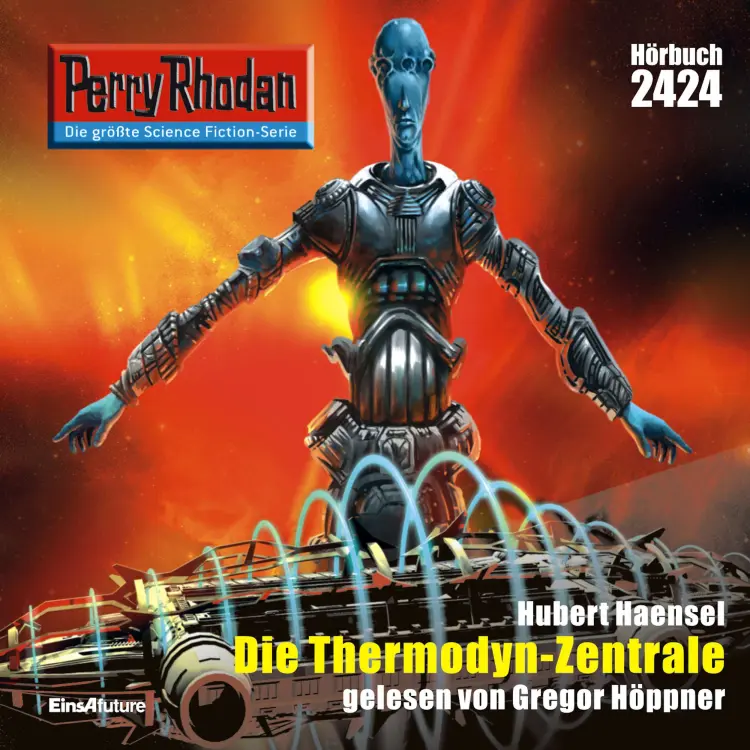 Cover von Hubert Haensel - Perry Rhodan - Erstauflage 2424 - Die Thermodyn-Zentrale