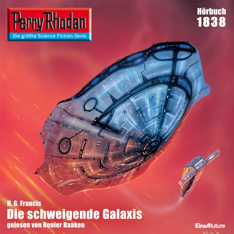 Cover von H.G. Francis - Perry Rhodan - Erstauflage 1838 - Die schweigende Galaxis