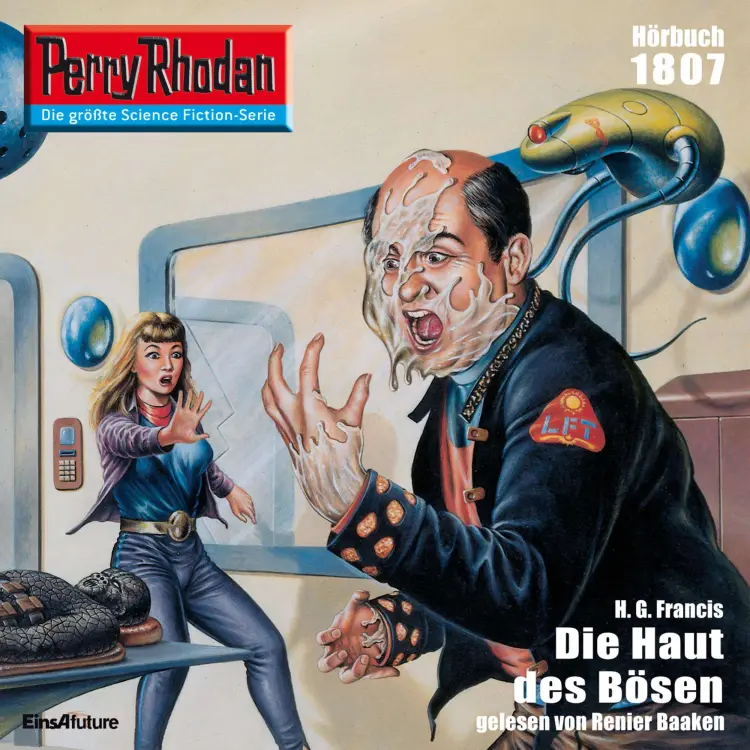 Cover von H.G. Francis - Perry Rhodan - Erstauflage 1807 - Die Haut des Bösen