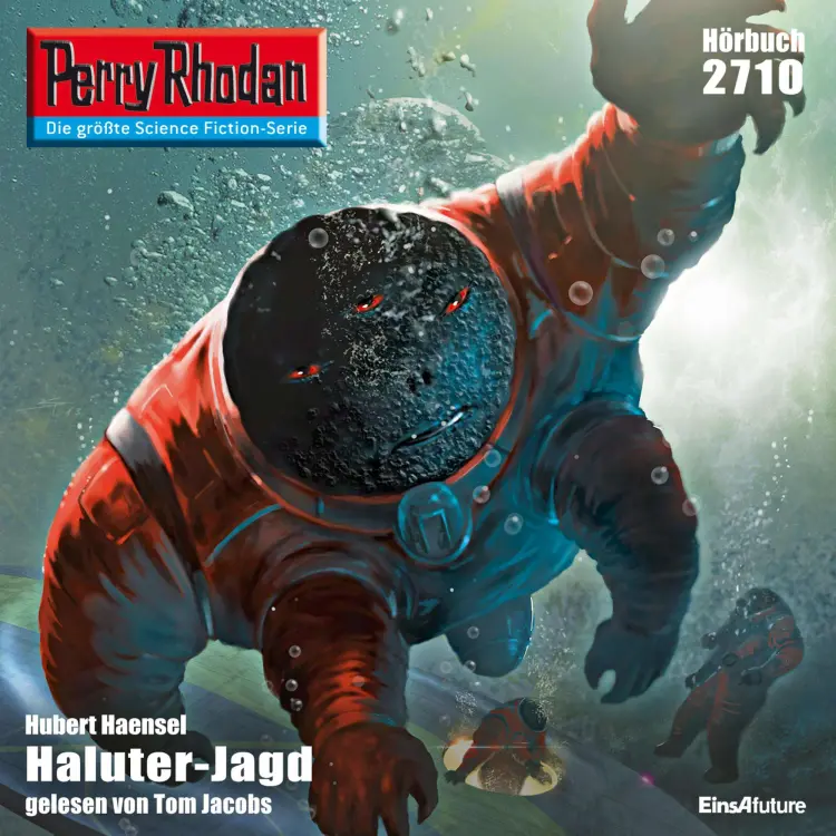 Cover von Hubert Haensel - Perry Rhodan - Erstauflage 2710 - Haluter-Jagd