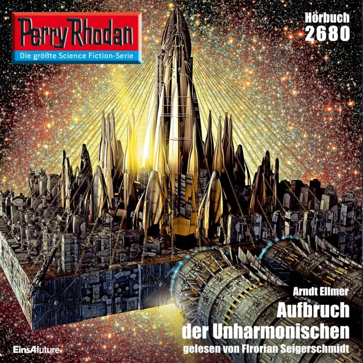 Cover von Arndt Ellmer - Perry Rhodan - Erstauflage 2680 - Aufbruch der Unharmonischen