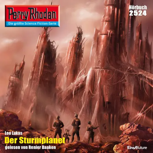 Cover von Leo Lukas - Perry Rhodan - Erstauflage 2524 - Der Sturmplanet