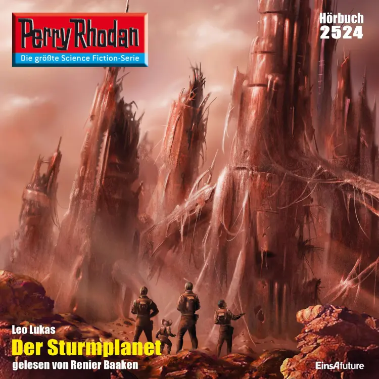 Cover von Leo Lukas - Perry Rhodan - Erstauflage 2524 - Der Sturmplanet
