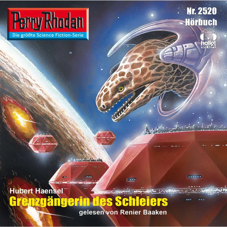 Cover von Hubert Haensel - Perry Rhodan - Erstauflage 2520 - Grenzgängerin des Schleiers