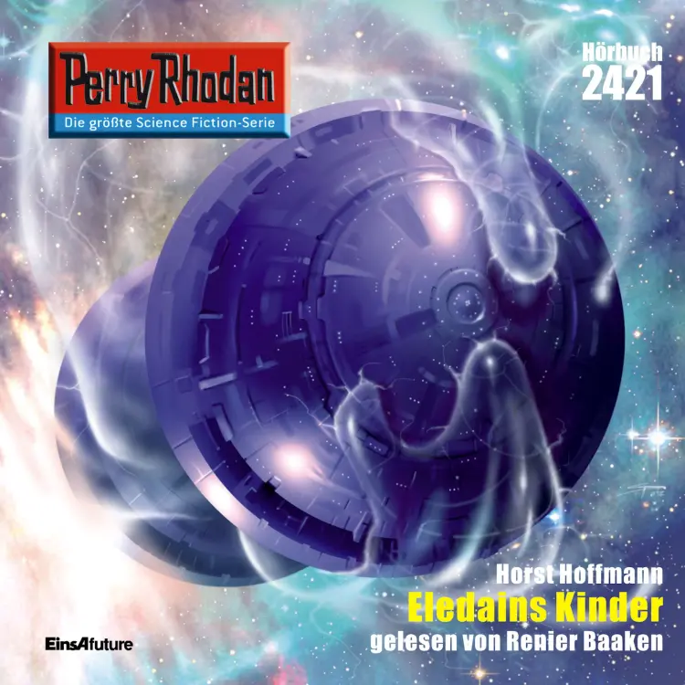 Cover von Horst Hoffmann - Perry Rhodan - Erstauflage 2421 - Eledains Kinder