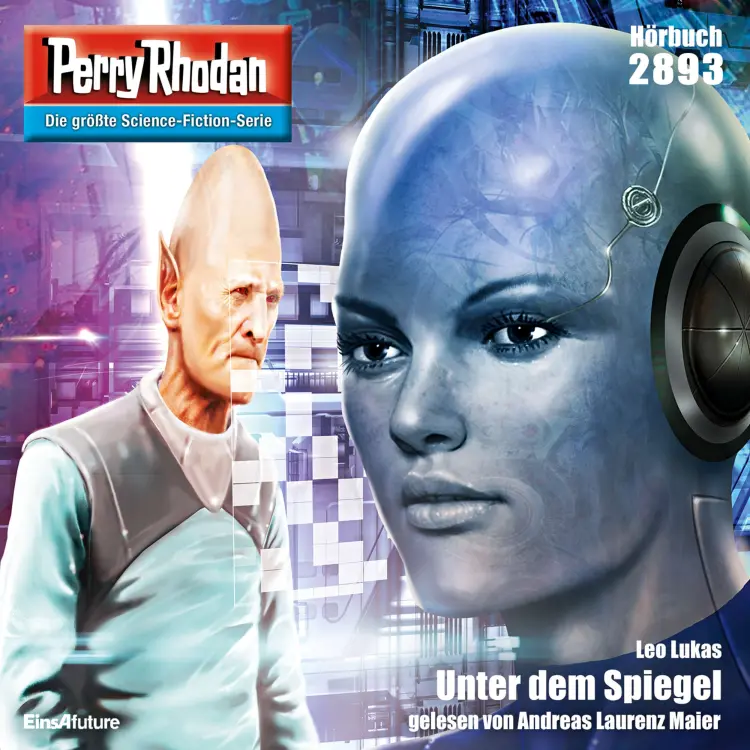 Cover von Leo Lukas - Perry Rhodan - Erstauflage 2893 - Unter dem Spiegel