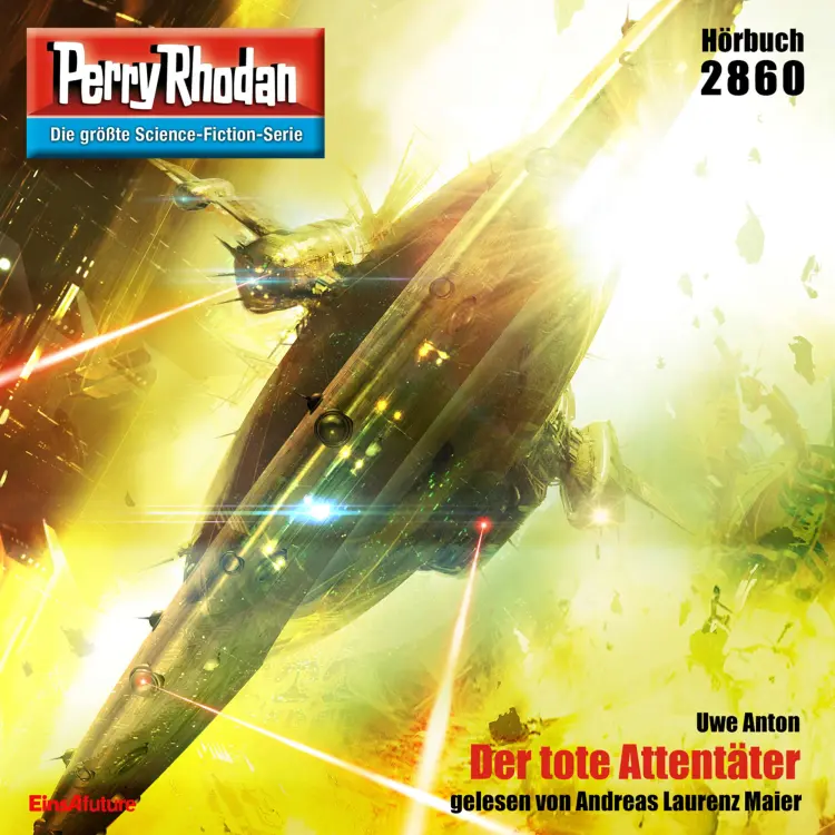 Cover von Uwe Anton - Perry Rhodan - Erstauflage 2860 - Der tote Attentäter