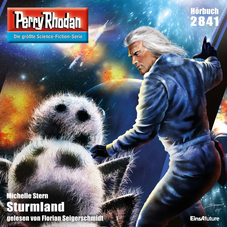 Cover von Michelle Stern - Perry Rhodan - Erstauflage 2841 - Sturmland