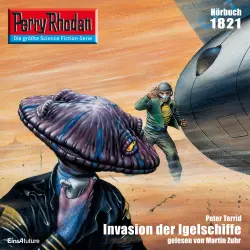 Cover - Peter Terrid - Perry Rhodan - Erstauflage 1821 - Invasion der Igelschiffe