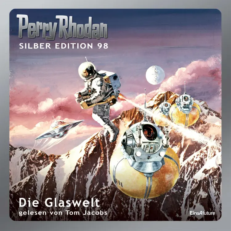Cover von William Voltz - Perry Rhodan - Silber Edition 98 - Die Glaswelt