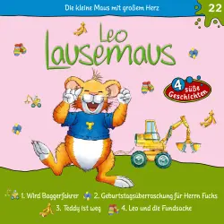 Cover - Leo Lausemaus - Folge 22 - Leo wird Baggerfahrer