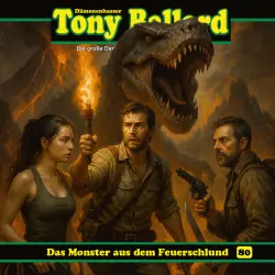Cover - Tony Ballard - Folge 80 - Das Monster aus dem Feuerschlund