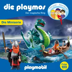 Cover - Die Playmos - Das finale Wikingerspiel - Folge 100 - Der magische Ring - Episode 6