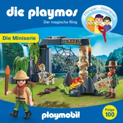 Cover - Die Playmos - Die große Schatzsuche - Folge 100 - Der magische Ring - Episode 7