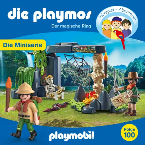 Cover - Die Playmos - Folge 100 - Der magische Ring - Episode 7