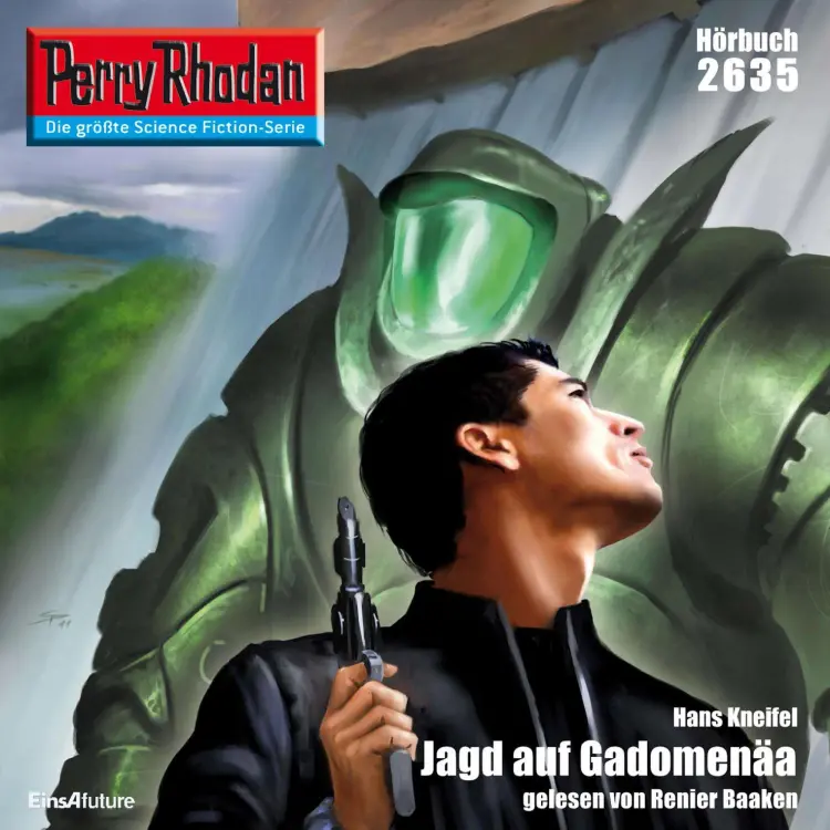 Cover von Hans Kneifel - Perry Rhodan - Erstauflage 2635 - Jagd auf Gadomenäa