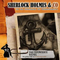 Cover - Sherlock Holmes & Co - Folge 92 - Das tätowierte Rätsel