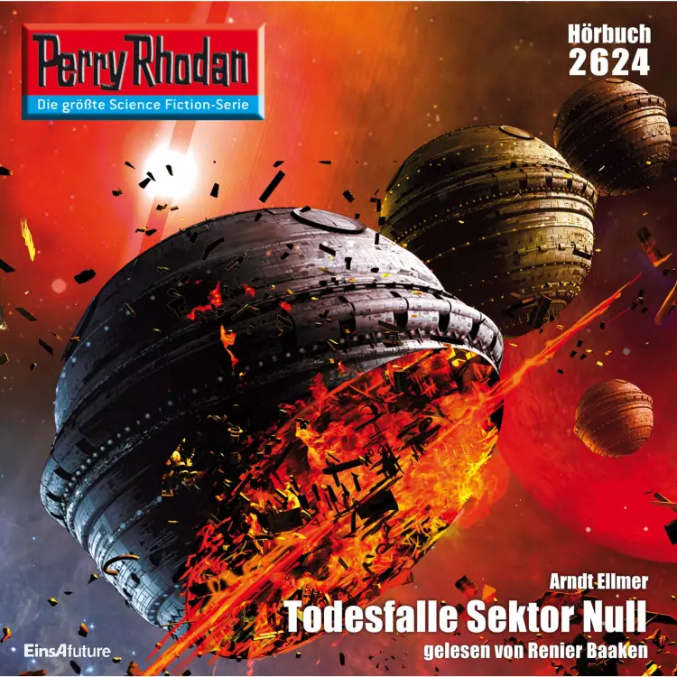 Cover von Arndt Ellmer - Perry Rhodan - Erstauflage 2624 - Todesfalle Sektor Null