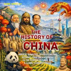 Cover - Bert Alexander Petzold - Global Basics 101 - Your Series for Modern Knowledge - Folge 18 - The History of China - Imperial Dynasties, Revolutions and Reforms - From Ancient Empire to the People's Republic ...