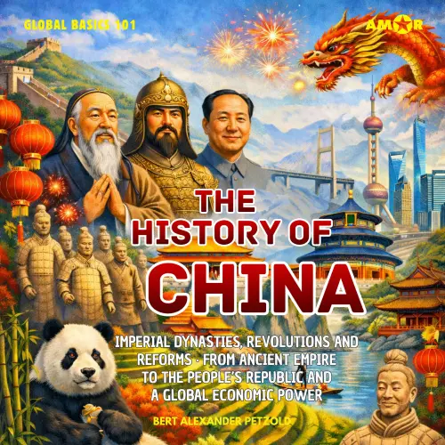 Cover - Bert Alexander Petzold - Global Basics 101 - Your Series for Modern Knowledge - Folge 18 - The History of China - Imperial Dynasties, Revolutions and Reforms - From Ancient Empire to the People's Republic ...