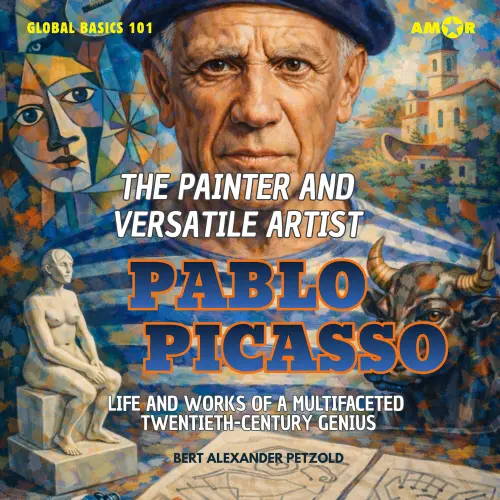 Cover - Bert Alexander Petzold - Global Basics 101 - Your Series for Modern Knowledge - Folge 12 - The Painter and Versatile Artist Pablo Picasso - Life and Works of a Multifaceted Twentieth-Century Genius