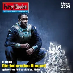 Cover - Leo Lukas - Perry Rhodan - Erstauflage 2554 - Die lodernden Himmel