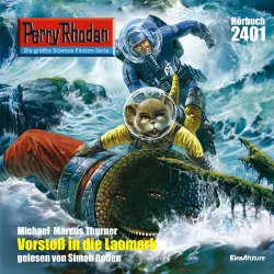 Cover - Michael Marcus Thurner - Perry Rhodan - Erstauflage 2401 - Vorstoß in die LAOMARK