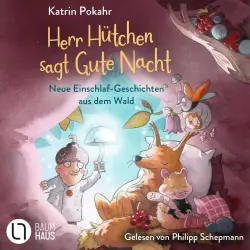 Cover - Katrin Pokahr - Herr Hütchen - Teil 2 - Herr Hütchen sagt Gute Nacht - Neue Einschlaf-Geschichten aus dem Wald