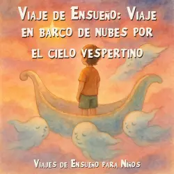 Cover - Viajes de Ensueño para Niños - Viaje de Ensueño: Viaje en barco de nubes por el cielo vespertino