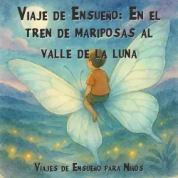 Cover - Viajes de Ensueño para Niños - Viaje de Ensueño: En el tren de mariposas al valle de la luna