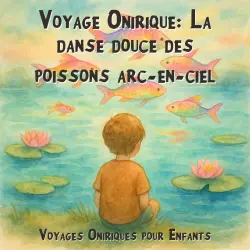 Cover - Voyages Oniriques pour Enfants - Voyage Onirique: La danse douce des poissons arc-en-ciel