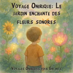 Cover - Voyages Oniriques pour Enfants - Voyage Onirique: Le jardin enchanté des fleurs sonores