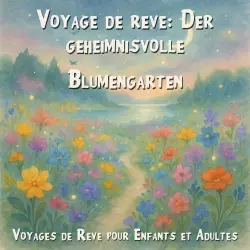 Cover - Voyages de Rêve pour Enfants et Adultes - Voyage de rêve: Le jardin mystérieux des fleurs