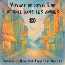 Cover - Voyages de Rêve pour Enfants et Adultes - Voyage de rêve: Une journée dans les années 80