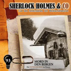 Cover - Sherlock Holmes & Co - Folge 93 - Mord in den Bergen