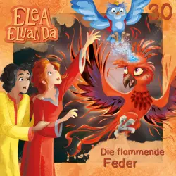 Cover - Elea Eluanda - Folge 30 - Die flammende Feder