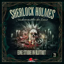 Cover - Sherlock Holmes - Folge 21 - Eine Studie in Blutrot