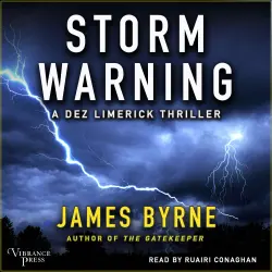 Cover - James Byrne - A Dez Limerick Novel - Book 4 - Storm Warning