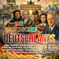 Cover - Bert Alexander Petzold - Global Basics 101 - Deine Serie für modernes Wissen - Folge 21 - Die Geschichte Deutschlands - Römer, Germanen, Kaiser, Dichter und Diktatoren - Von der Kleinstaaterei zur Wirtscha ...