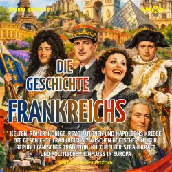 Cover - Bert Alexander Petzold - Global Basics 101 - Deine Serie für modernes Wissen - Folge 26 - Die Geschichte Frankreichs - Kelten, Römer, Könige, Revolutionen und Napoleons Kriege - Höfische Kultur, republikan ...