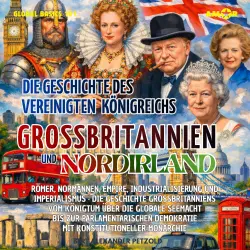 Cover - Bert Alexander Petzold - Global Basics 101 - Deine Serie für modernes Wissen - Folge 27 - Die Geschichte des Vereinigten Königreichs Großbritannien und Nordirland (UK) - Römer, Normannen, Seemacht, Empire, ...