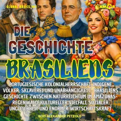 Cover - Bert Alexander Petzold - Global Basics 101 - Deine Serie für modernes Wissen - Folge 31 - Die Geschichte Brasiliens - Kolonialherrschaft, indigene Völker, Sklaverei und Unabhängigkeit - Naturreichtum, kult ...