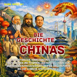 Cover - Bert Alexander Petzold - Global Basics 101 - Deine Serie für modernes Wissen - Folge 25 - Die Geschichte Chinas - Kaiserdynastien, Konfuzianismus, Erfindungen, Revolutionen und Reformen - Vom jahrtausendea ...