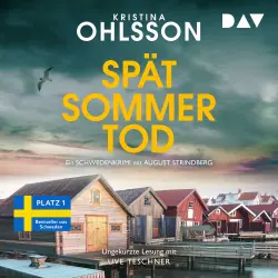 Cover - Kristina Ohlsson - August-Strindberg-Reihe - Band 4 - Spätsommertod. Ein Schwedenkrimi mit August Strindberg