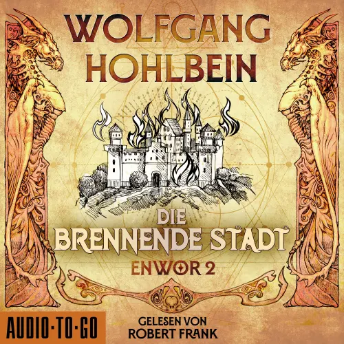 Cover - Wolfgang Hohlbein - Enwor - Band 2 - Die brennende Stadt