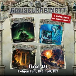 Cover - Gruselkabinett - Box 49 - Folgen 194, 195, 196, 197