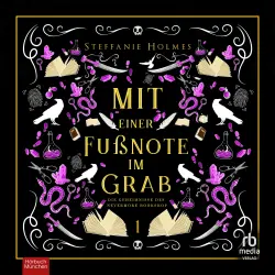 Cover - Steffanie Holmes - Die Geheimnisse des Nevermore Bookshop - Die Geheimnisse des Nevermore Bookshop 1 - Band 1 - Mit einer Fußnote im Grab