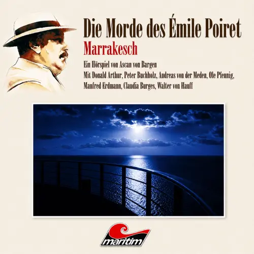 Cover - Die Morde des Émile Poiret - Folge 8 - Marrakesch